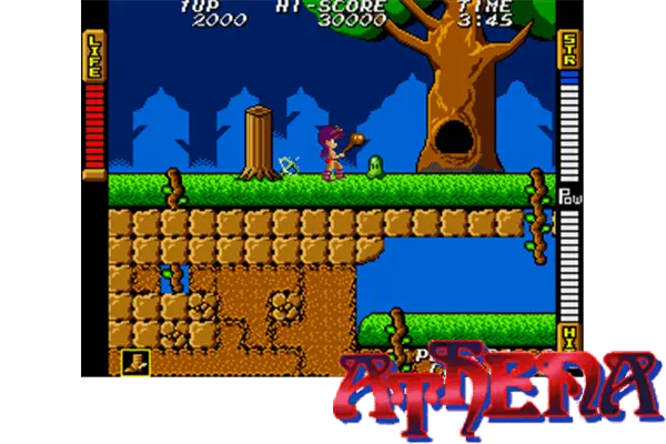 Videogioco da bar Athena Immagine tratta dal videogioco Athena