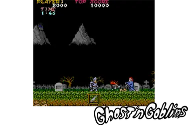 Ghost'n Goblin Immagine tratta dal videogioco Ghost'n Goblin