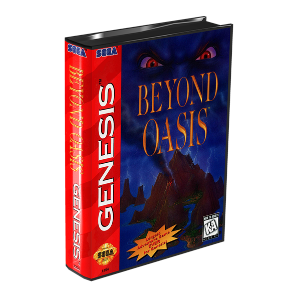 Immagine che porta a spezzone video tratto dal videogioco arcade per megadrive "Beyond Oasis" 