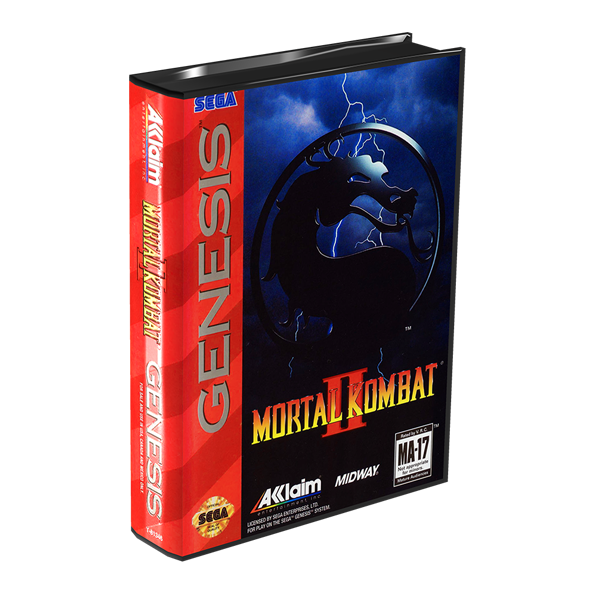 Immagine che porta a spezzone video tratto dal videogioco picchiaduro a round per Megadrive "Mortal Kombat II"