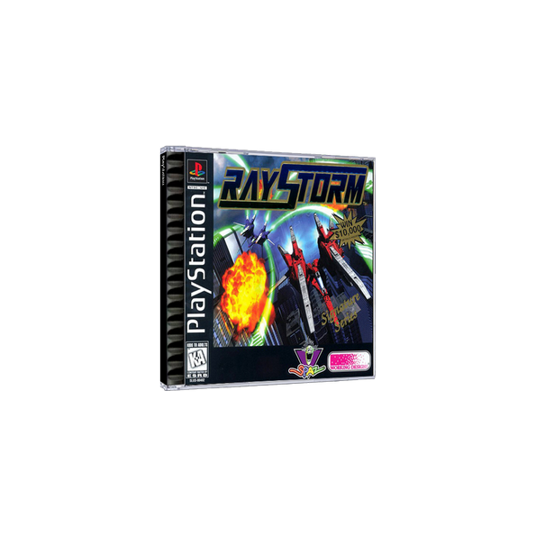 Immagine che porta a spezzone video tratto dal videogioco sparatutto a scorrimento verticale per Playstation "Ray Storm" 