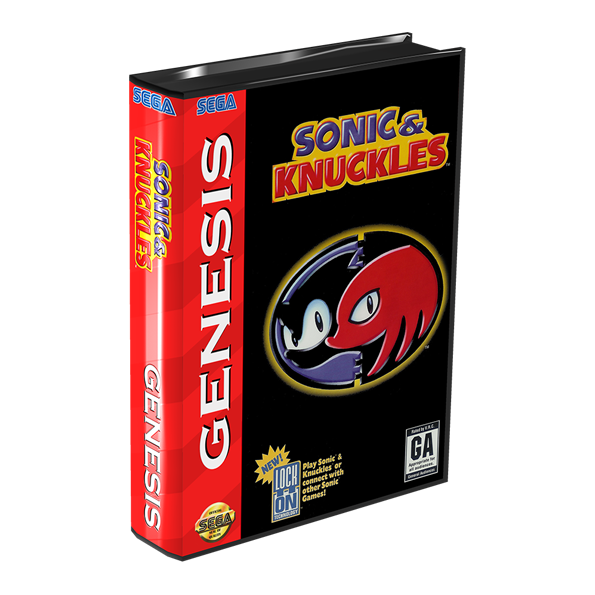 Immagine che porta a spezzone video tratto dal videogioco arcade a scorrimento orizzontale per Megadrive "Sonic & Knuckles"