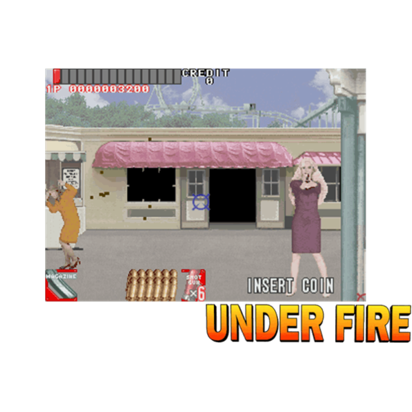 Immagine tratta dal videogioco arcade da sala giochi "Under Fire"