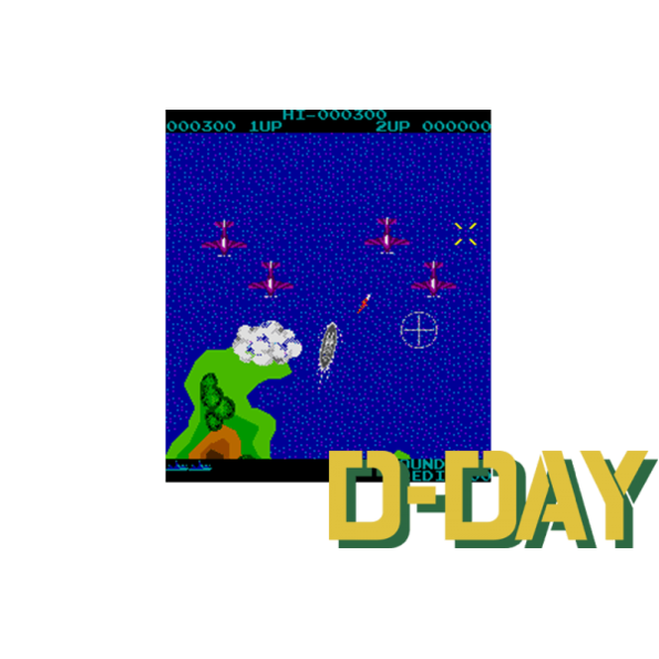 Immagine che porta a spezzone video del videogioco da sala giochi "D-Day"