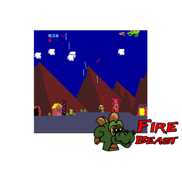 Immagine che porta a spezzone video tratto dal videogioco da sala giochi "Fire Beast"