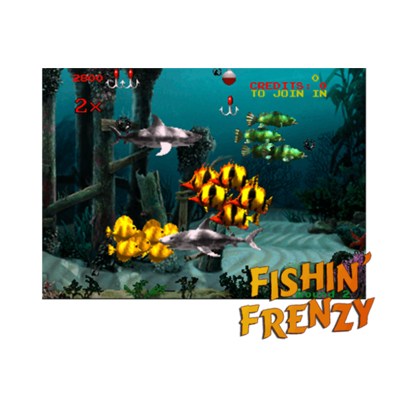Immagine tratta dal videogioco da sala giochi "Fishing Frenzy"