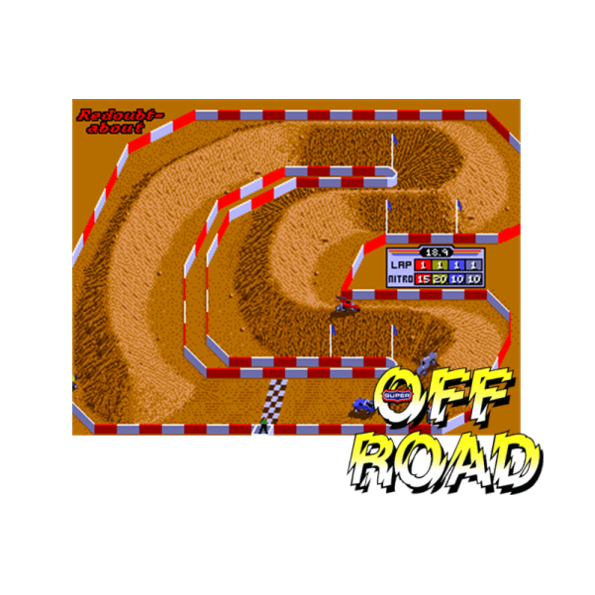Immagine che porta a spezzone video tratto dal videogioco di auto da sala giochi "Off Road"