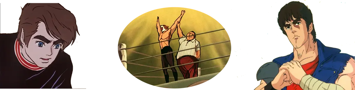 Immagini di cartoni animati di combattimenti