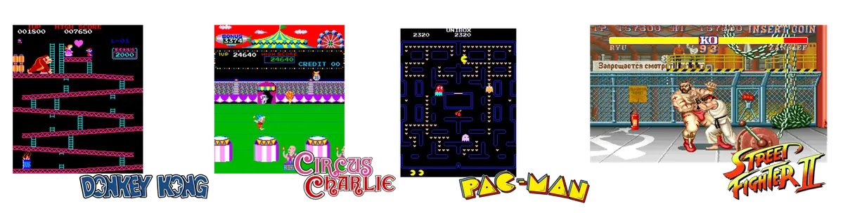 Immagini di Videogiochi che portano a lista di videogiochi da bar 